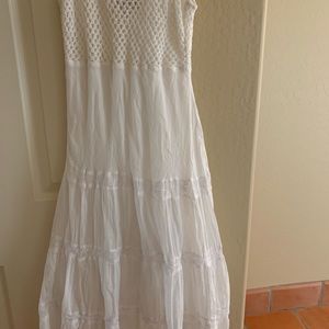 Beautiful Andrade white sundress size small